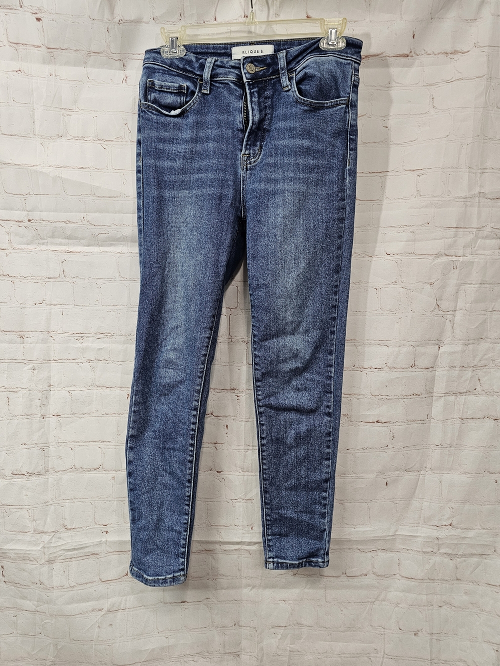 Klique Dark Blue Skinny Jeans for Juniors